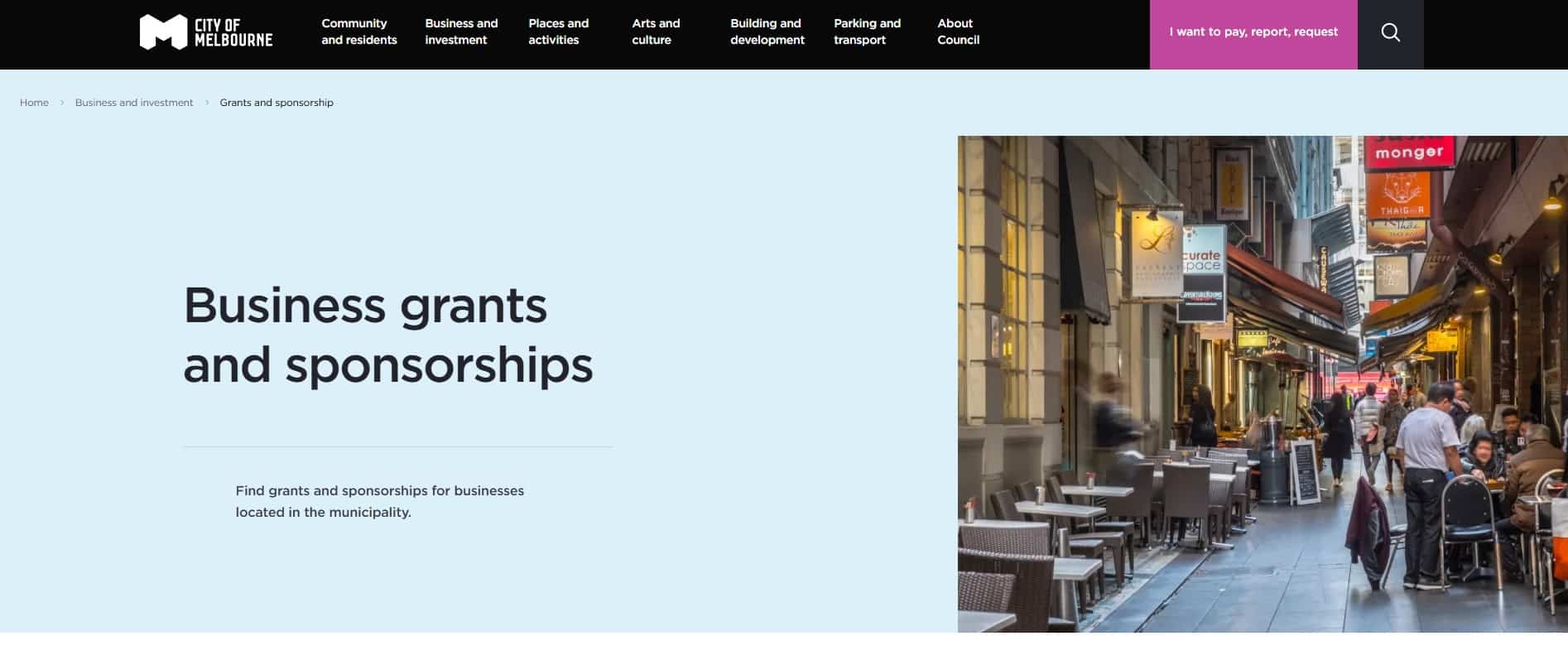 2025 Business Event Sponsorship Recipients in Melbourne