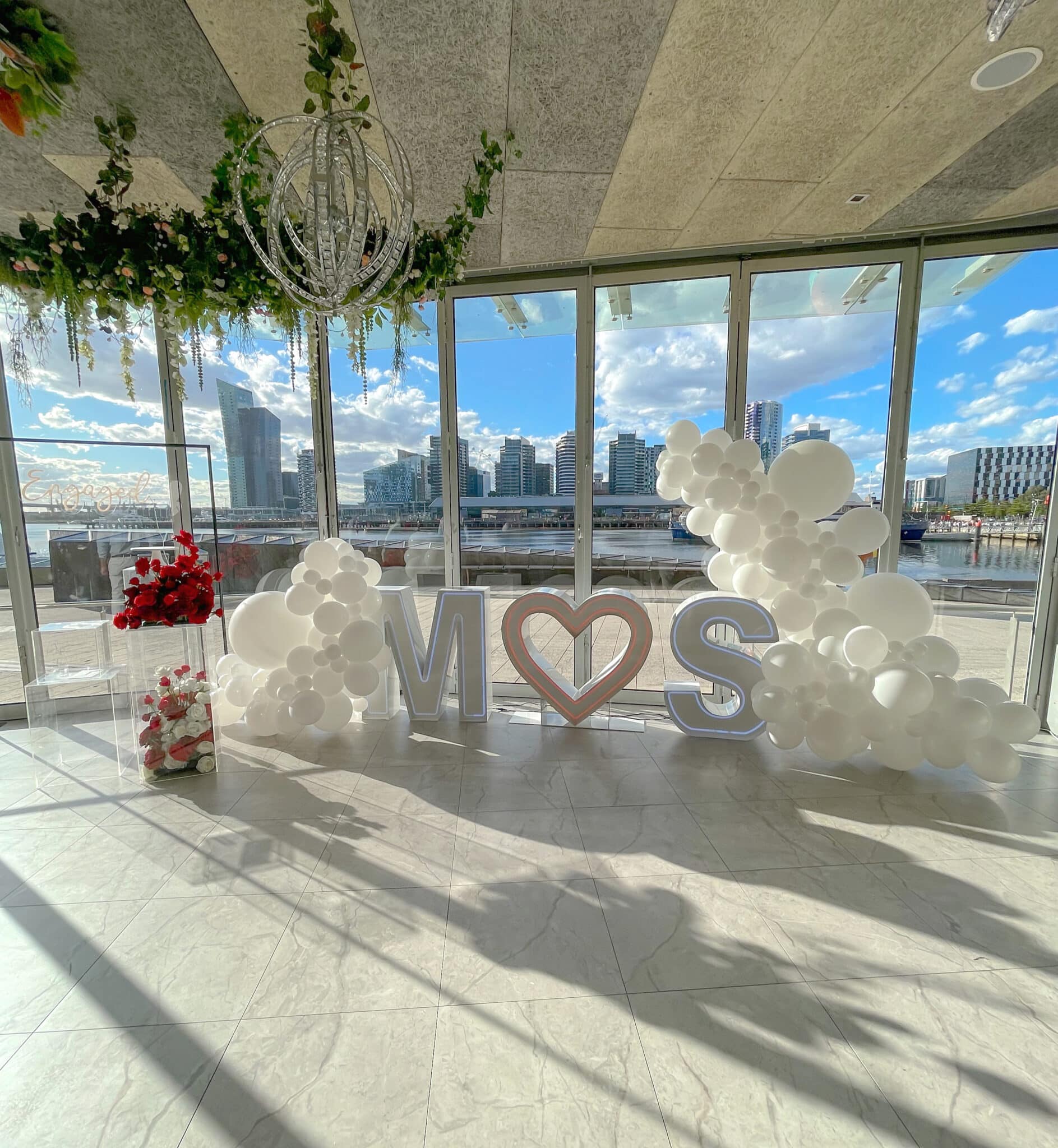 Engagement Party Venue with Waterfront Views in Melbourne