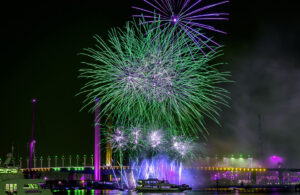 Fireworks Docklands Vivid